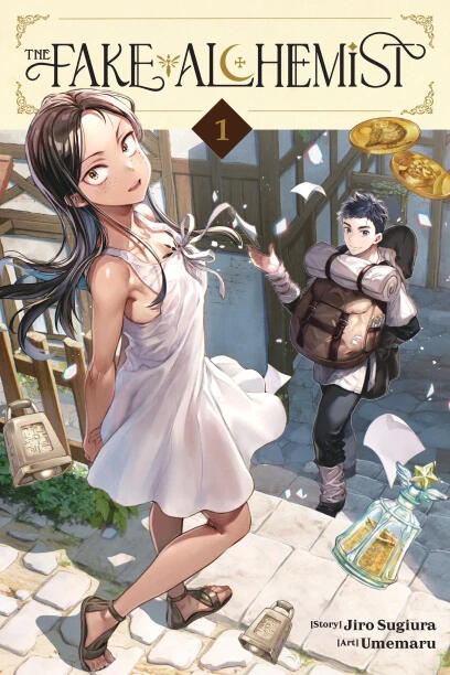 The Fake Alchemist by Jiro Sugiura and Umemaru Manga cover for The Fake Alchemist