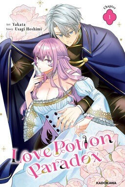 Love Potion Paradox by Usami Hoshimi and Yakata Manga cover for Love Potion Paradox