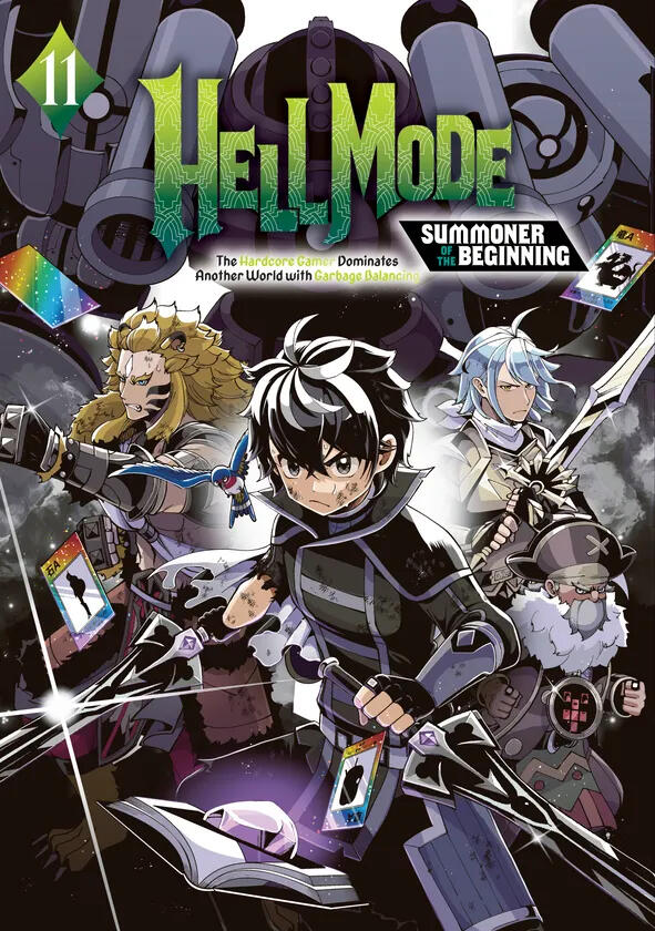 Hell Mode, volume 11, by Hamuo and Tetta Enji (translated by piyo) Cover for Hell Mode, volume 11, by Hamuo and Tetta Enji, translated by piyo