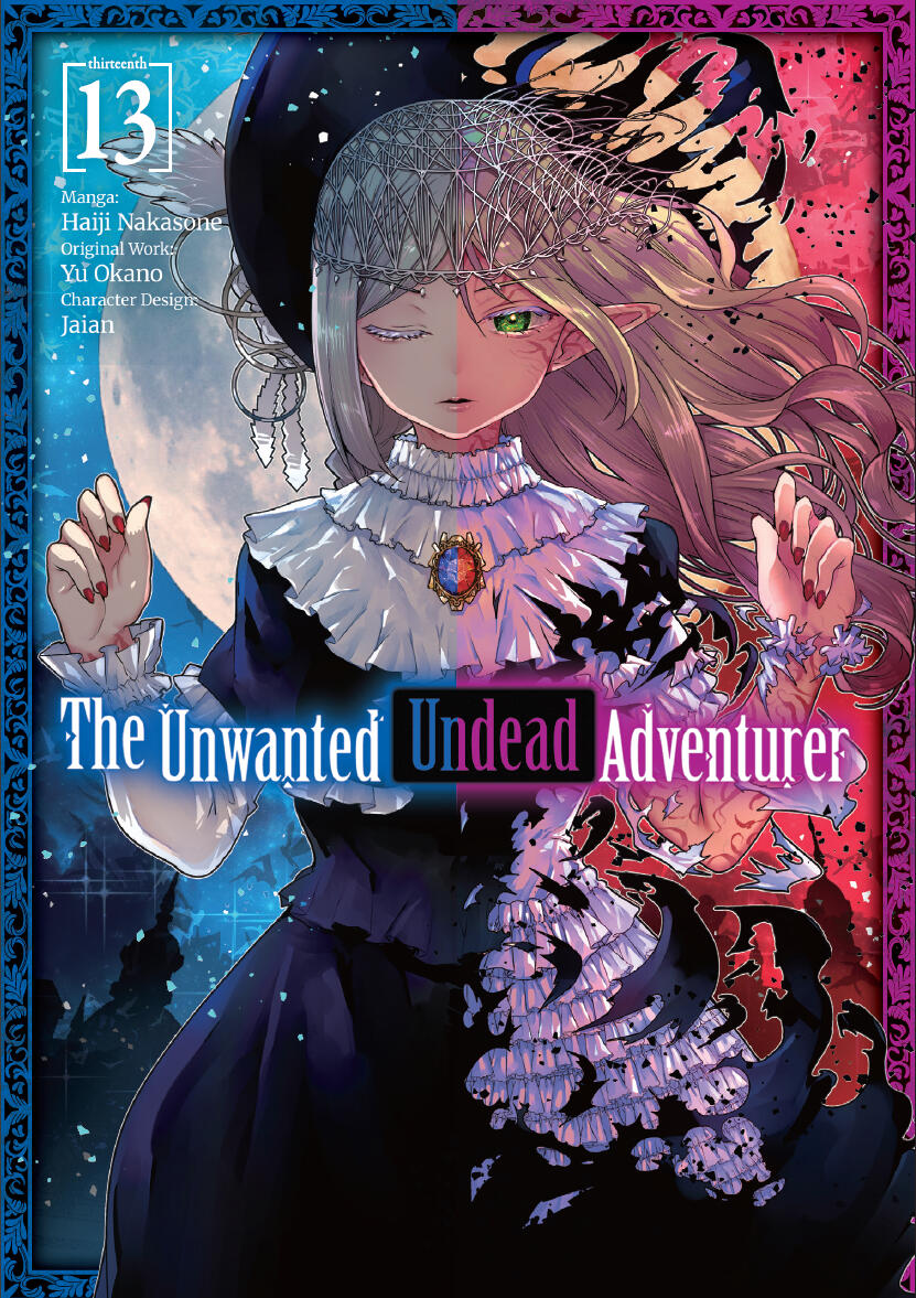The Unwanted Undead Adventurer, volume 13, by Haiji Nakasone and Yu Okano (translated by Jason Li) Cover for Hell Mode, volume 11, by Haiji Nakasone and Yu Okano, translated by Jason Li